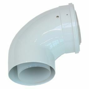 Vaillant - concentrische bocht 110/160 90gr - 0020106380