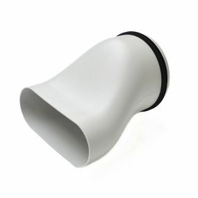 Begetube - Adaptateur d'air Profi de DN125 à conduit ovale de 163x68 - 010446812