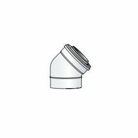 Isoleco Aluminium bocht 45gr 60/100 - 01.311.03.05