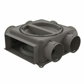 Ubbink - DBOX206 zij aansluiting 80x200 - 0188673