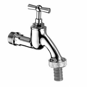Schell robinet - Schell double service robinet 1/2 matchrome - 034050399