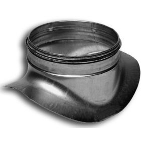 Sanutal - Piquage rond symétrique 90° d100x100 avec joint