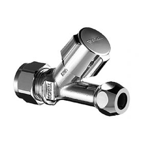 Schell robinet - Schell robinet d'arrêt à angle droit 15 10 chrome - 059130699