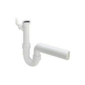 Viega - Siphon tubulaire 1 1/2 x 40 Polypropylene / blanc - 7985.10