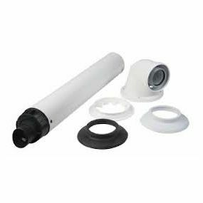 Remeha - Kit ventouse horizontale Ø 60/100 mm pour Calenta raccordement direct
