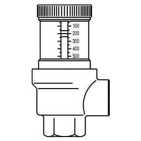 Oventrop - Soupape d’équilibrage de pression différentielle P N 10, DN 32, bronze/laiton, à échelle graduée