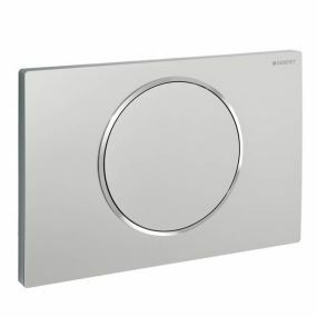Geberit drukplaat Sigma 10 wit met 1 toets - 115758KJ5