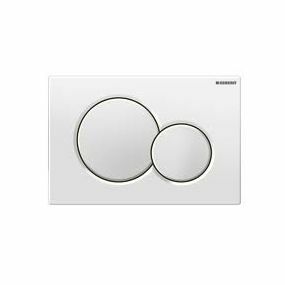 Geberit 115770115 Plaque De Commande Sigma 01 Blanc Alpien