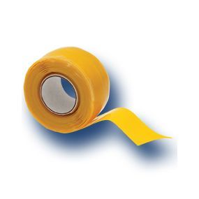 Sanutal - Rouleau bande auto-adhésive jaune protection 19 mm