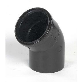 Ubbink - PP coude 80/45gr PP + joint