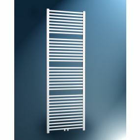 Henrad Radiateur décoratif oceanus ct hxl=1181x585mm 627w en442 75/65/20 blanc ral9016 , racord au milieu - 1840105