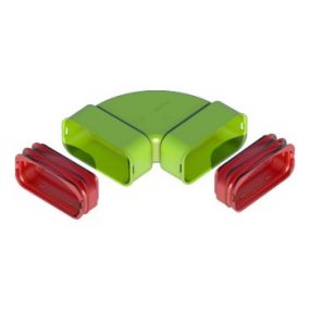 Ubbink - Air Excellent Bocht Horizontaal - 0188576