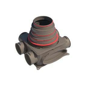 Air Excellent DBOX206 V180 6 aansluitingen 125-200 ubbink (ex 188644)