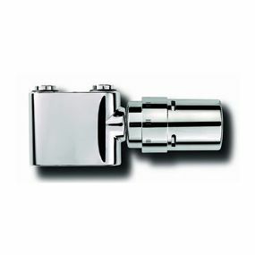 vasco designventielset + thermostaatkop recht chroom