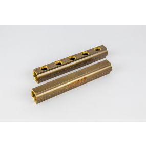 Begetube - Collecteur 1 + 5 x 1/2 F laiton