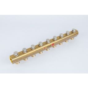 Begetube - Verdeler 1 + 9xM24 ingebouwde regelkraan