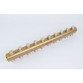 Begetube - Verdeler 1 + 10xM24 ingebouwde regelkraan