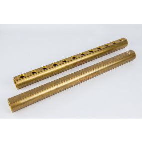 Begetube - Collecteur 1.1/4 + 12 x 1/2 F laiton purgeur