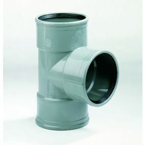 Dyka - 20023089 PVC T 110 SN4/SN8 3FM 87.5GR gris