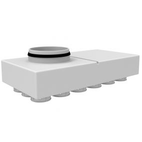 Ventilair - VHVBO 69 180 / Verdeler 18xd.69 onderaansluiting - 2005000490