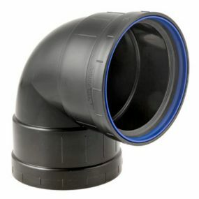 Dyka - Manchon PP coudé 90° 50mm FF noir Homologation BENOR drain/sanitaire - 20056414