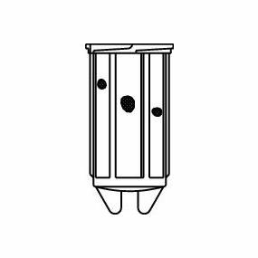 Overntrop - Filterelement nikkel