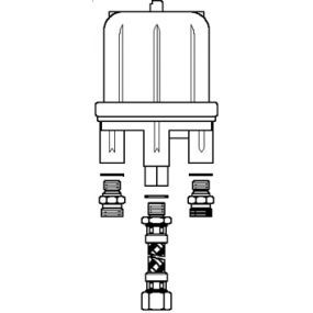 Oventrop - Tigerloop toc uno G 1/4bi x G 1/4bi