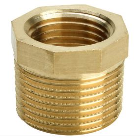 Viega - Verloopstuk 2 x 1 brons / blank model 3241