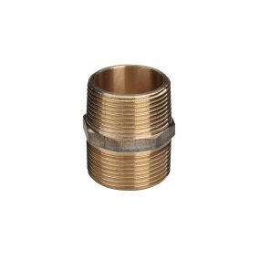 Viega - Nipple double 1 1/4 Bronze / usine - 3280
