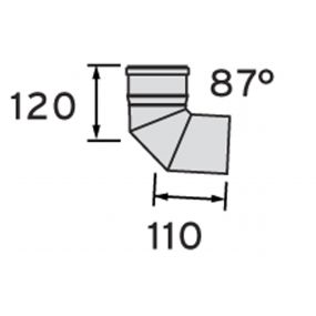 Vaillant - Coude 87° AL