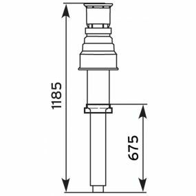Vaillant - Kit de passage toiture Ø 80/125