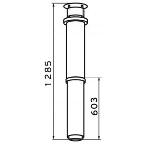 Vaillant - Dakdoorvoer concentrisch 60/100 mm vu/w TURBOmax plus/pro, TURBOvit- mag