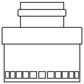 Vaillant - Adaptor 60/100 => 80mm