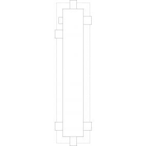 Vaillant - Evenwichtsfles WH 8,0 m3/h aansluiting Rp 2 - 95