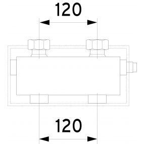 Vaillant - Evenwichtsfles WH 2,0 m3/h aansluiting 1 - 27