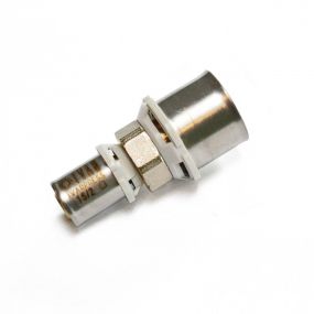 Begetube - Manchon réduit à sertir laiton 32/3x20/2 FF eau potable Alpex