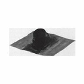 Zehnder - Coxtrek Verstelbare loodslabpan schuin dak 25-45 zwart -d 150mm