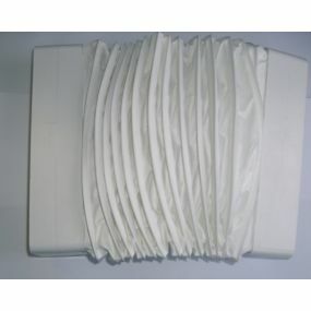 Ventilair - 55x110 Flex. met rechth. aansluiting - FDR