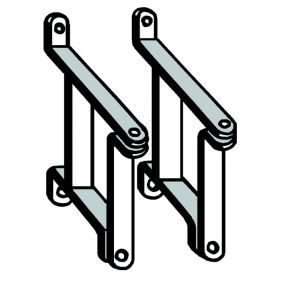 Lit May - fixation murale pour set type m 4705 - M66337.3