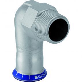 Geberit - Mapress overgangsbocht 90gr M/F 28x1 - RVS