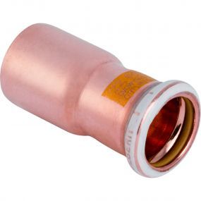 Geberit - Réduction Mapress Cuivre avec tuyau d’emboitement (gaz): d=28mm, d1=15mm - Koper