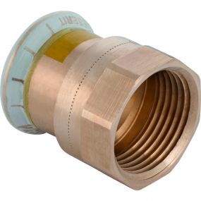 Geberit - Raccord de transition Mapress Cuivre avec filetage intérieur (gaz): d=15mm, Rp=1/2 - Koper