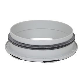 Ventilair - Tuit 180mm uniflex plus grijs PPh ex1440071 - A180-TGV