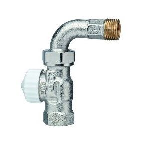 Heimeier - Rob. thermostatique V-exact II droit coude DN15 G1/2 en boîte