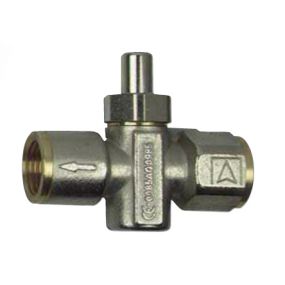 Euro Index - Gasdrukknopkraan ND4 R1/2 FF euro-index