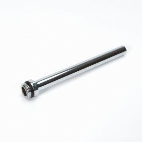 Begetube - Verlengstuk uit messing 1/2 met O-ring verchroomde buis 15 mm lengte 160 mm