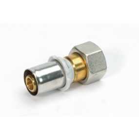 Begetube - Raccord 2 pièces à sertir laiton 32/3 x 1 FF eau potable Alpex