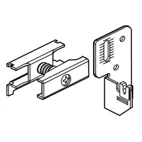 Radson - Delta - set de consoles nr 2 - 6 x RW3080 + 6 x RH 2 - RAL 9016