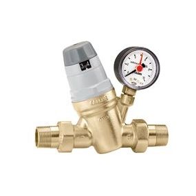 Caleffi - REDUCTEUR DE PRESSION CARTOUCHE MONOBLOC + MANOMET RE 3/4 PMAX 25BAR - 5350