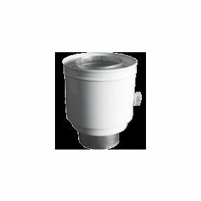 ACV - Elément de mesure ALU/GLV 80/125 pour chaudière à haut rendement - 537D6257